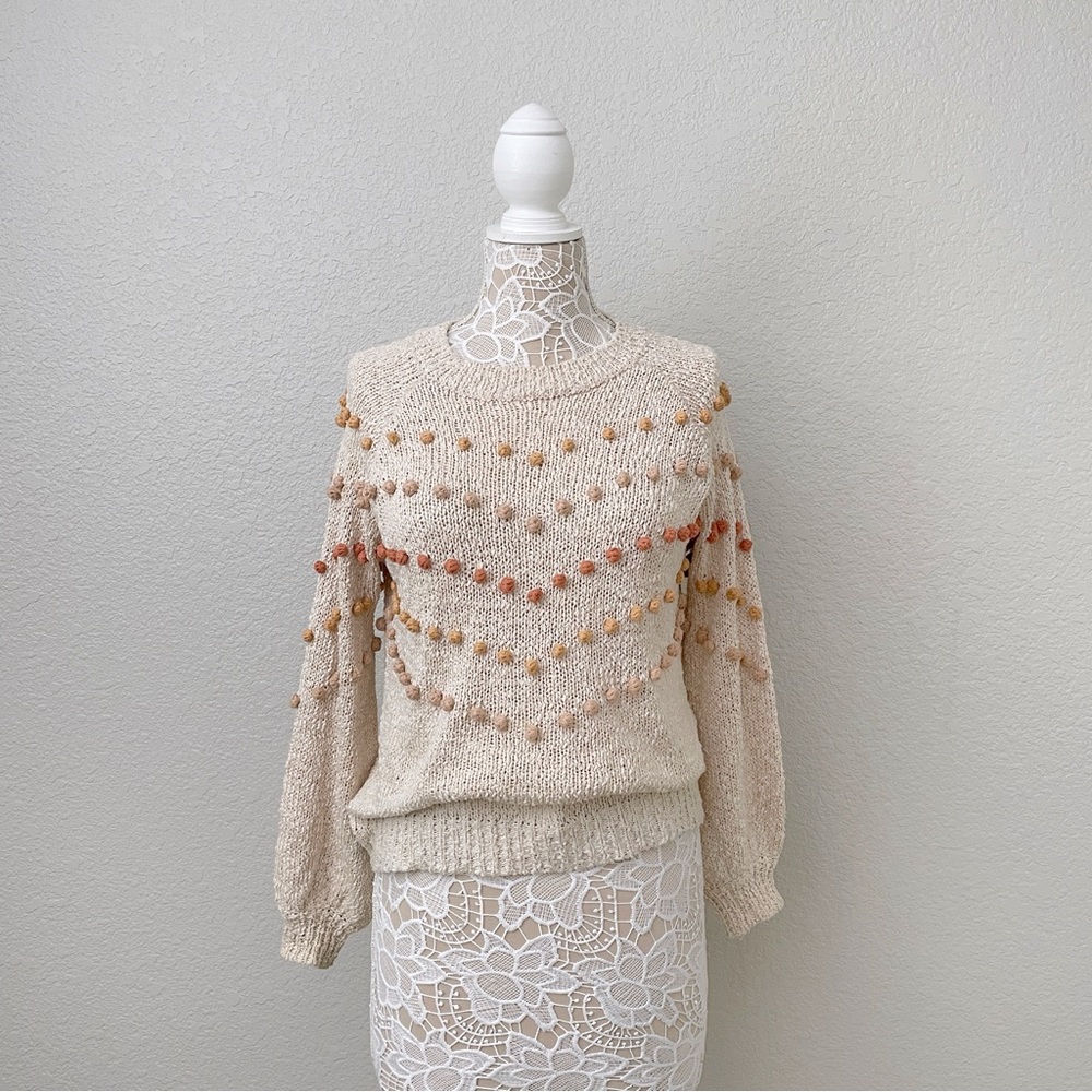 Storia Pom Pom Sweater